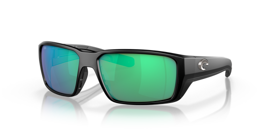 Fantail Pro Sunglasses  Matte Black/Green Mirror 580G