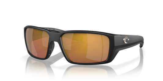 Fantail Pro Sunglasses  Matte Black/Gold Mirror 580G