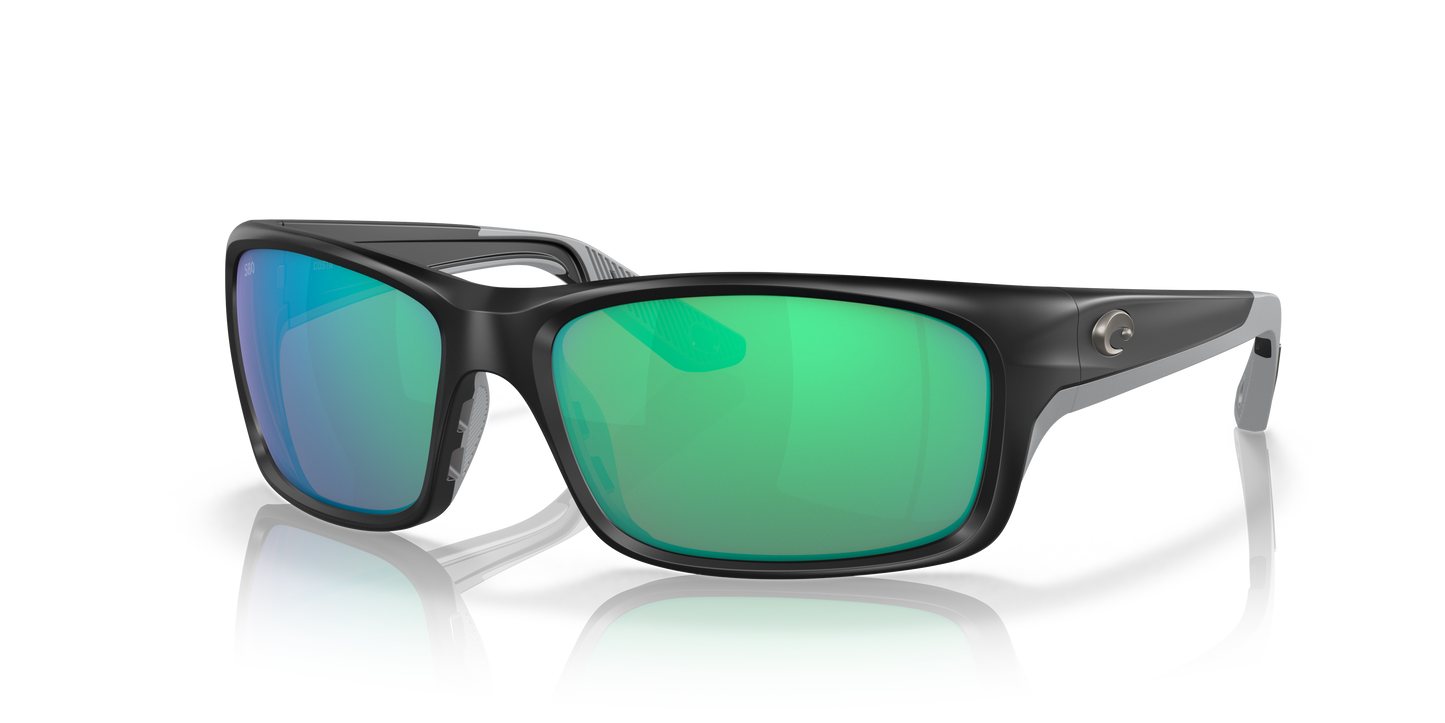 Jose Pro Matte Black/Green Mirror 580G