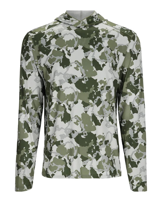 Simms SolarFlex Hoody Regiment Camo Clover