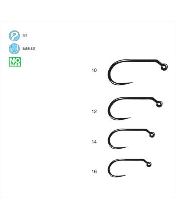 Gamakatsu J20B JIg Nymph hook (Barbless)