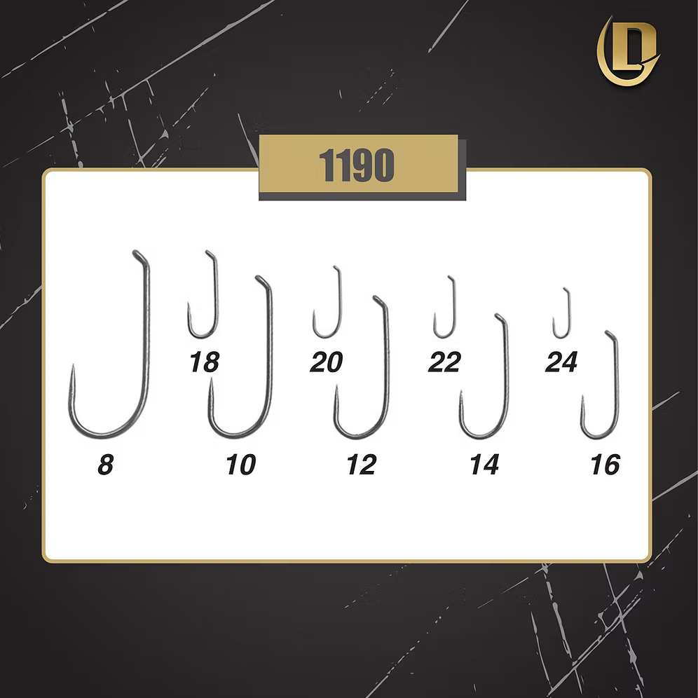Daiichi 1190 Barbless Dry Fly Hook