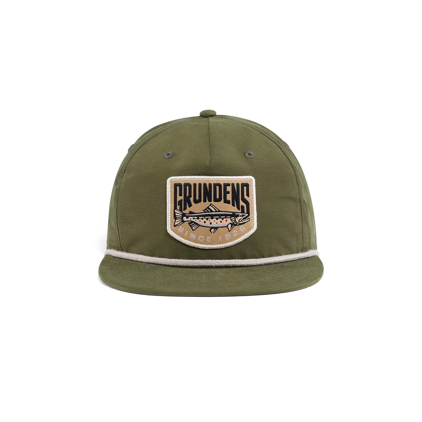 Grundens Trout Patch Rope Trucker Loden
