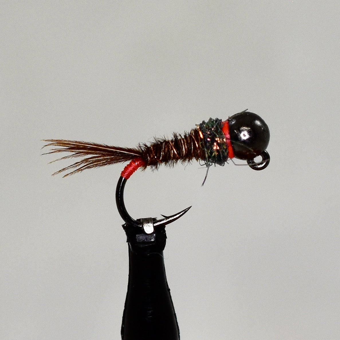 Tungsten Jig Pheasant Tail - Red Tie