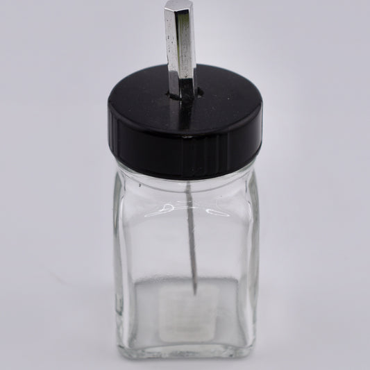 Lacquer applicator jar