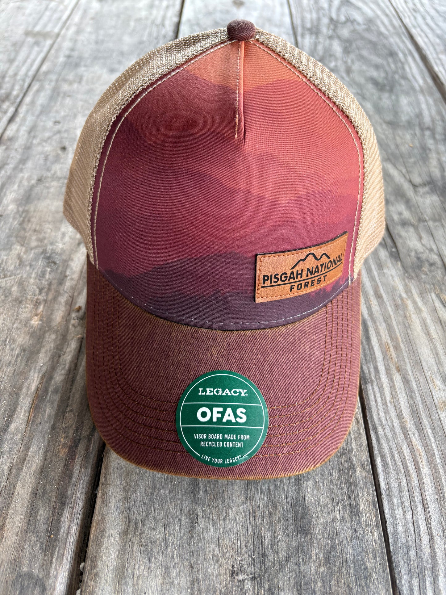 Pisgah Forest Mountain Sunset Hat