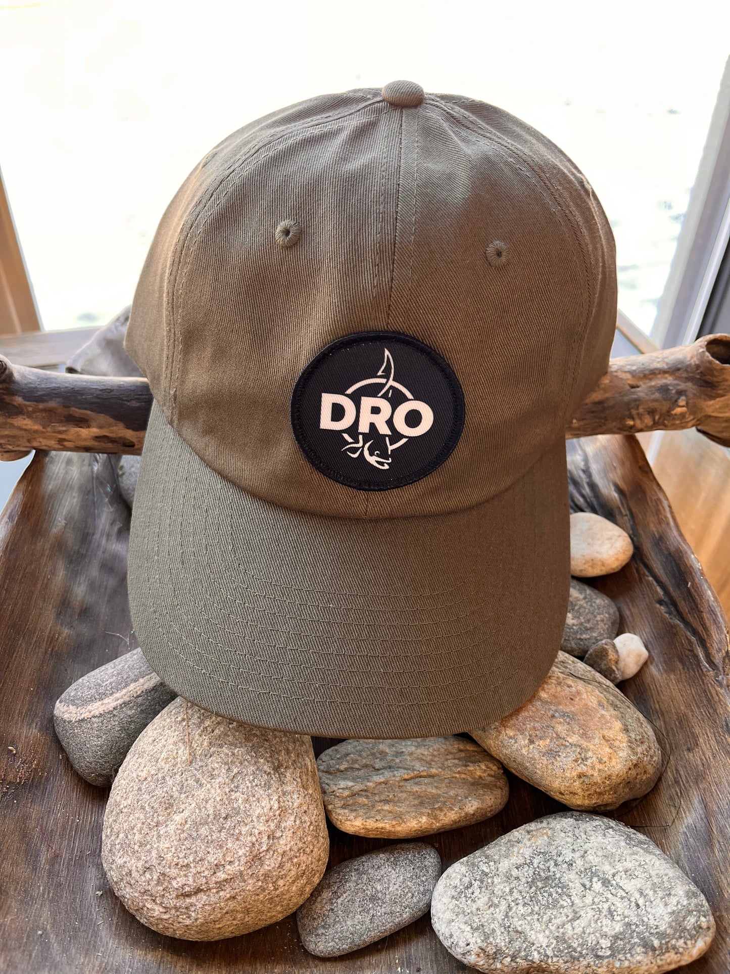 Richardson DRO Fish logo circle hat