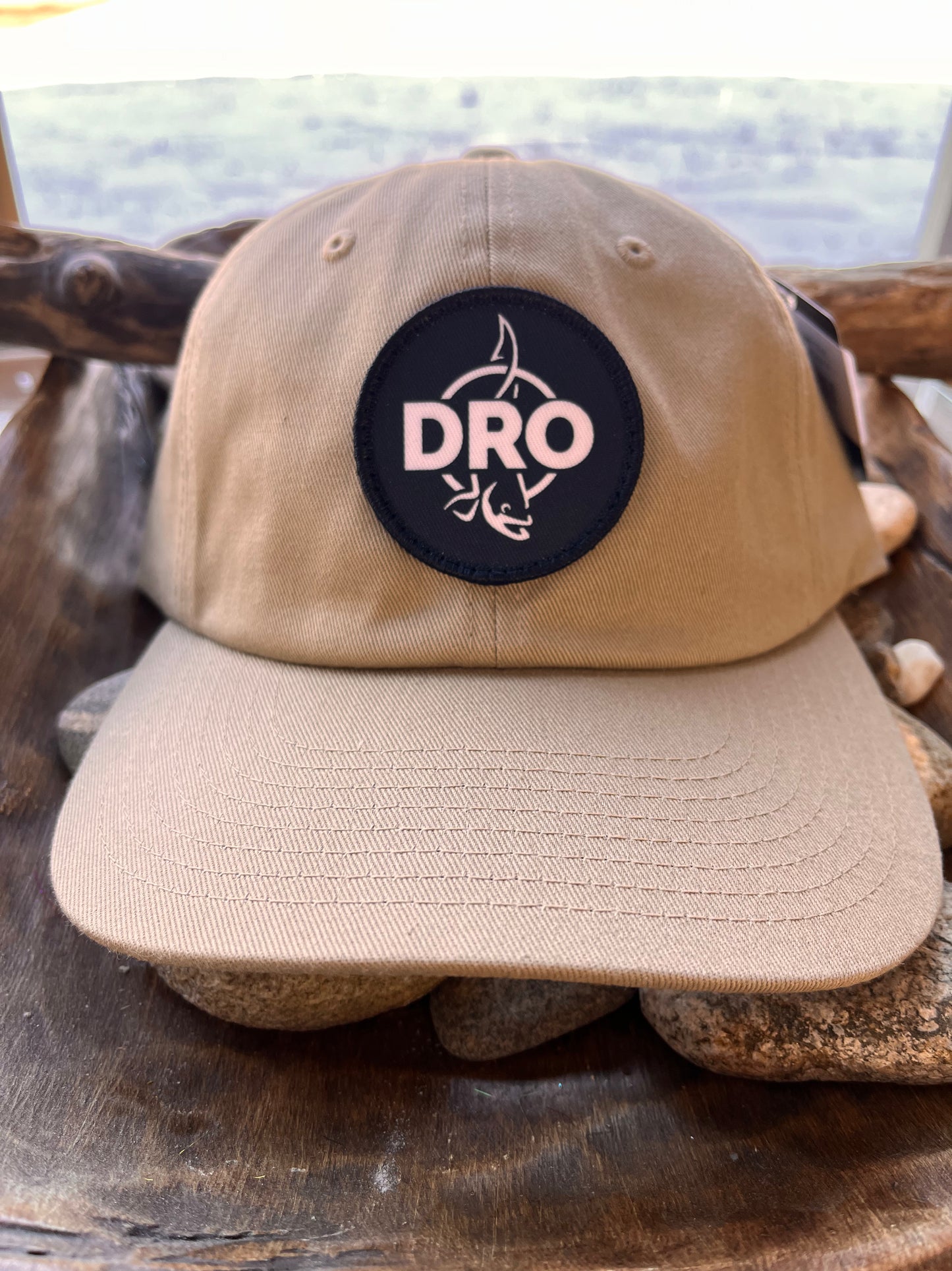 Richardson DRO Fish logo circle hat