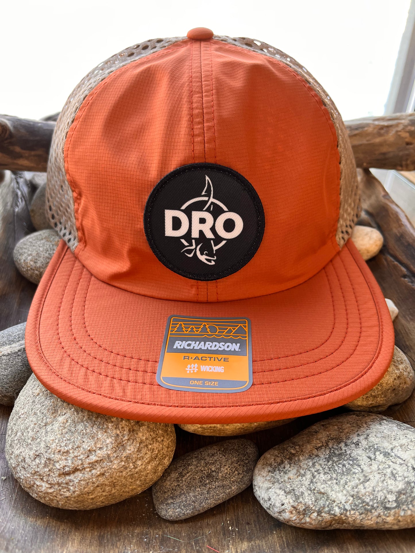 Richardson DRO Fish logo circle hat