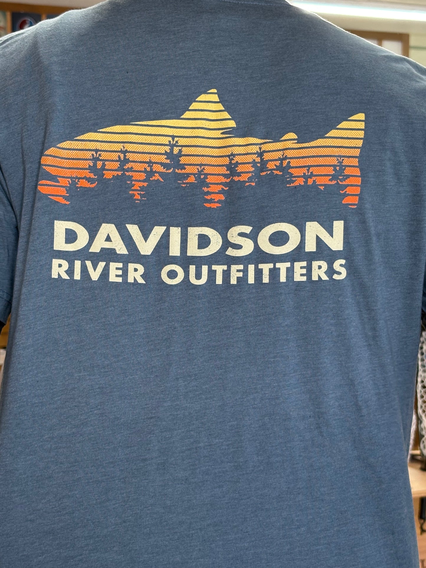 Davidson River Outfitters Trout & Pine Tee