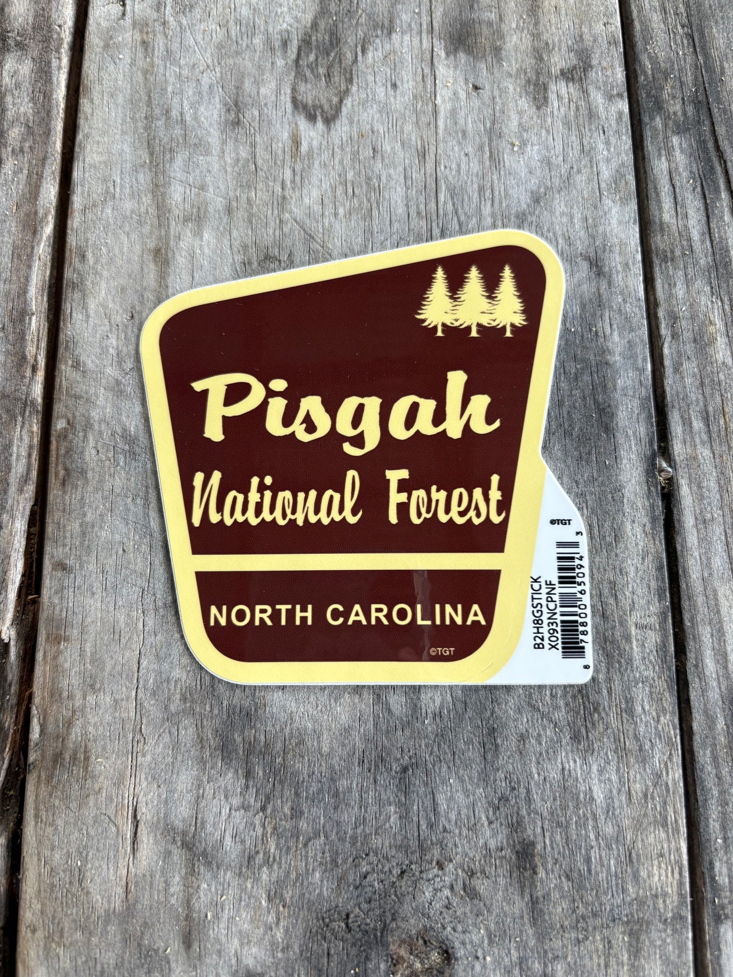 Pisgah National Forest NC Sticker