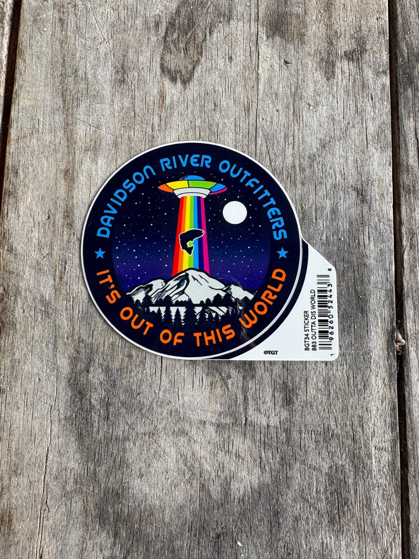 DRO It's Out of this World Sticker