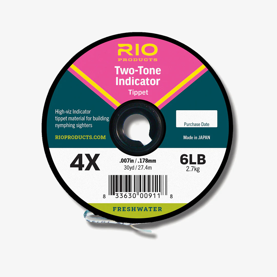 Rio Two Tone Indicator Tippet Pink/Yellow