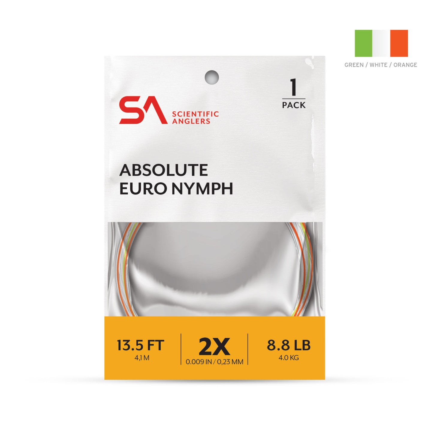 Scientific Anglers Absoute Euro Nymph Leader 2x
