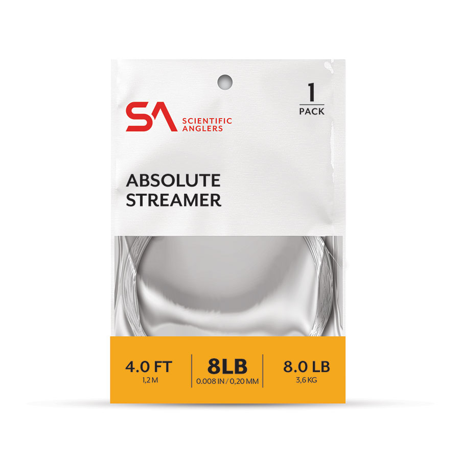 Scientific Anglers Absolute Streamer Leader 4 Feet