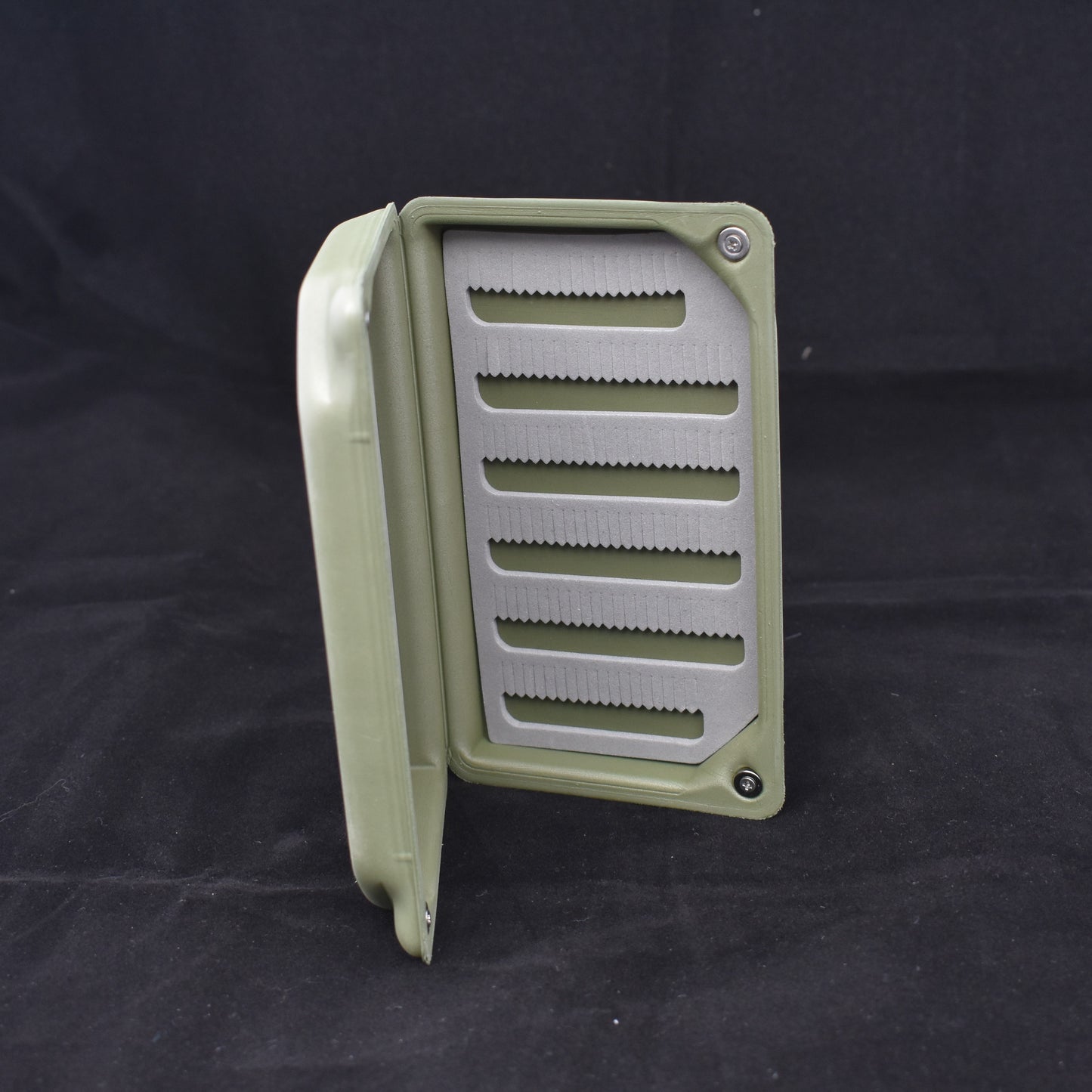 Large EVA Light Weight Fly Box Olive M1531