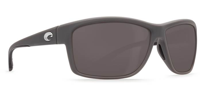 Mag Bay Sunglasses Polarized Plastic Matte Gray Gray