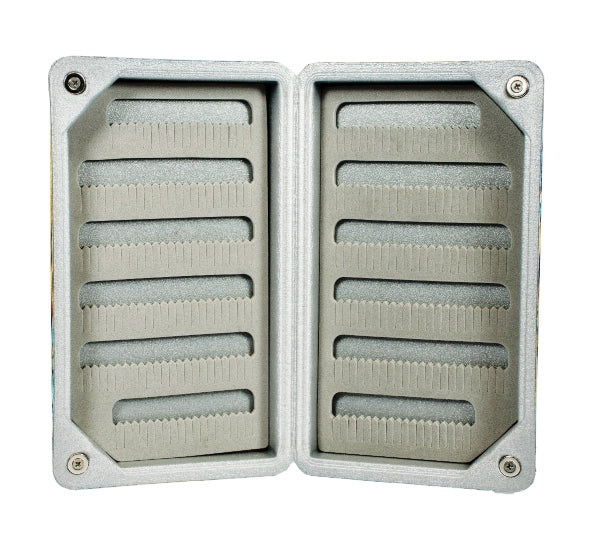 Trout Lycra Covered EVA Fly Box