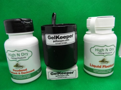 HIgh N Dry Floatant Holder Liquid and Powder
