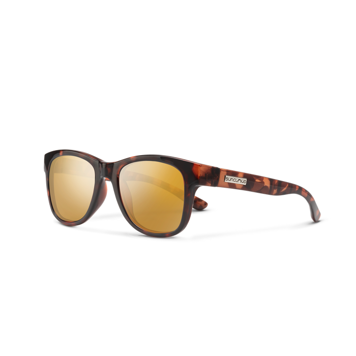 Leeway Sunglasses Tortoise Frame/Polar Sienna Mirror Lens