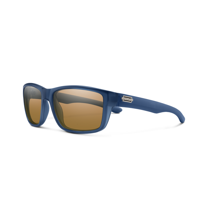 Suncloud Mayor Matte Crystal Denim/Polar Brown Lens Sunglasses