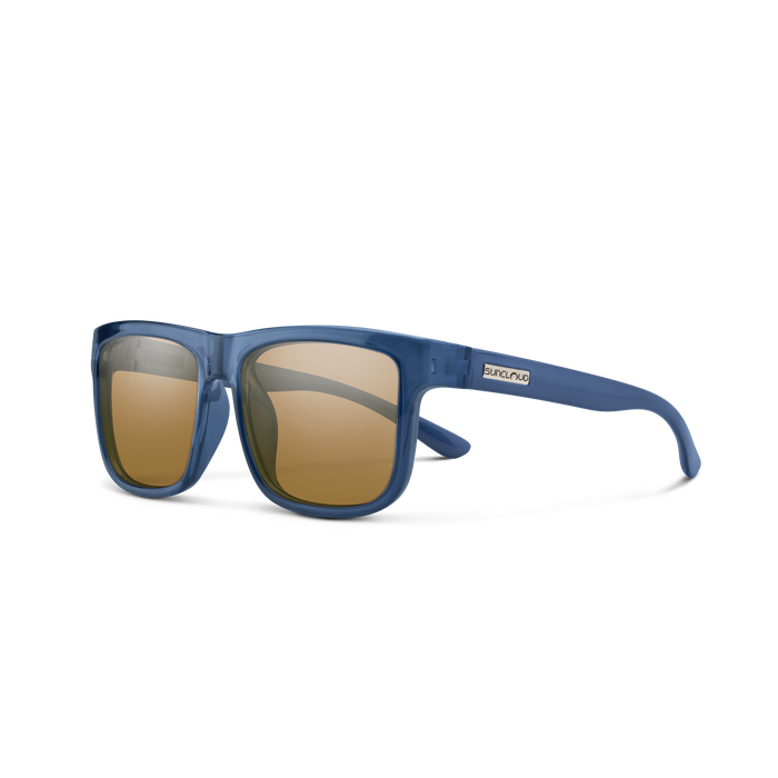 Suncloud Quiver Matte Crystal Denim/Polar Brown Lens Sunglasses