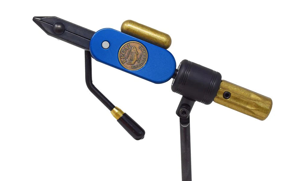 Revolution Vise with Regular Jaws Royal Blue
