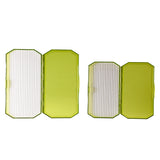 Green tinted poly streamer box