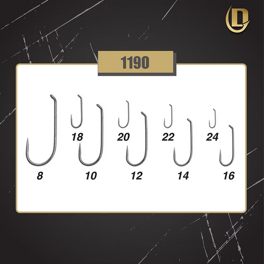 Daiichi 1190 Barbless Dry Fly Hook