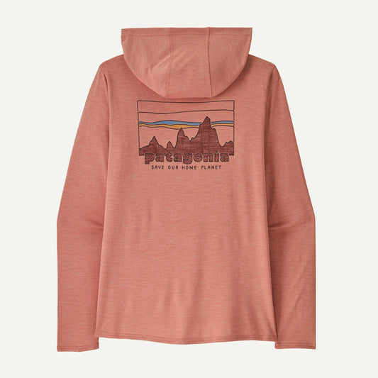 Women's Cap Cool Daily Hoody: '73 Skyline Pink