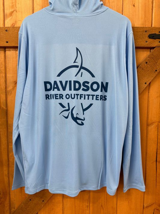 DRO Circle Logo UPF 50 Sun Hoodie