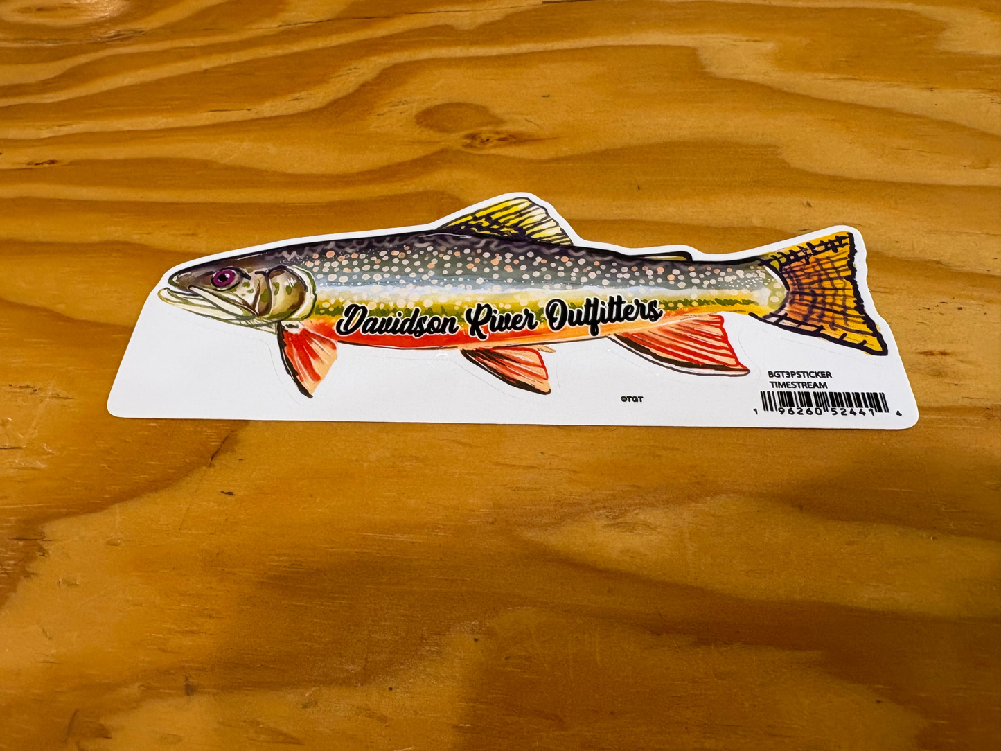 DRO Brown Trout Sticker