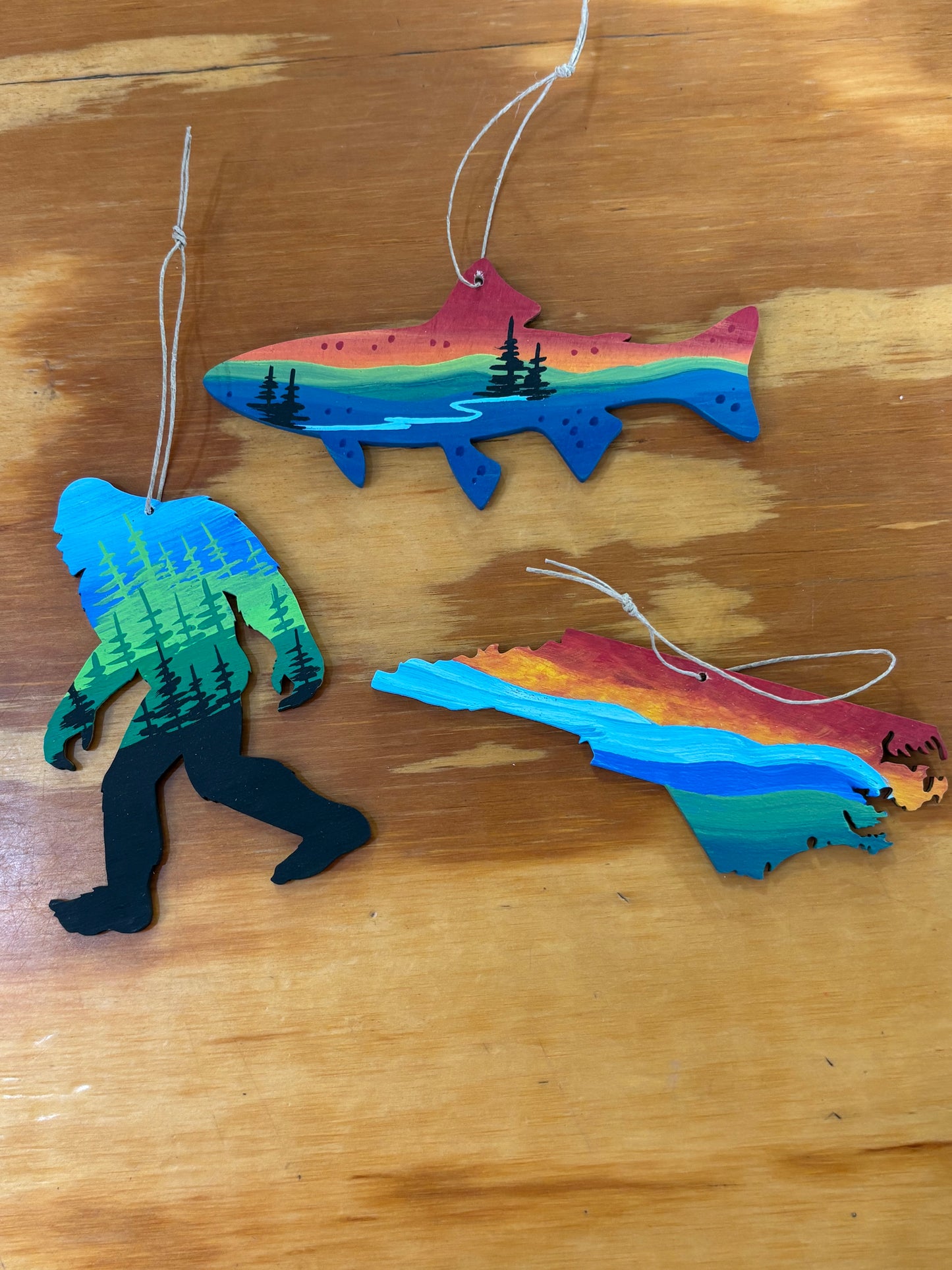Wood Ornaments