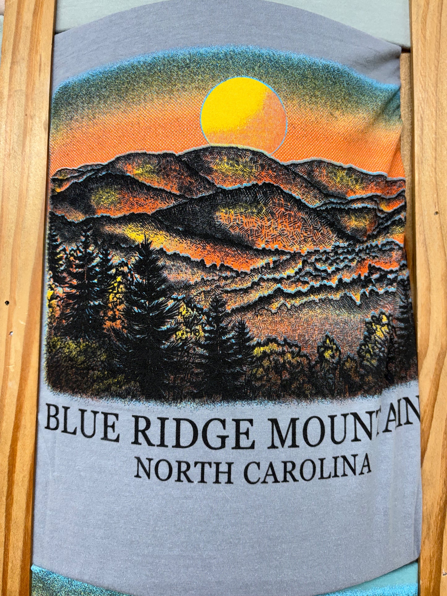 Morning Sky Blue Ridge Mountains Tshirt