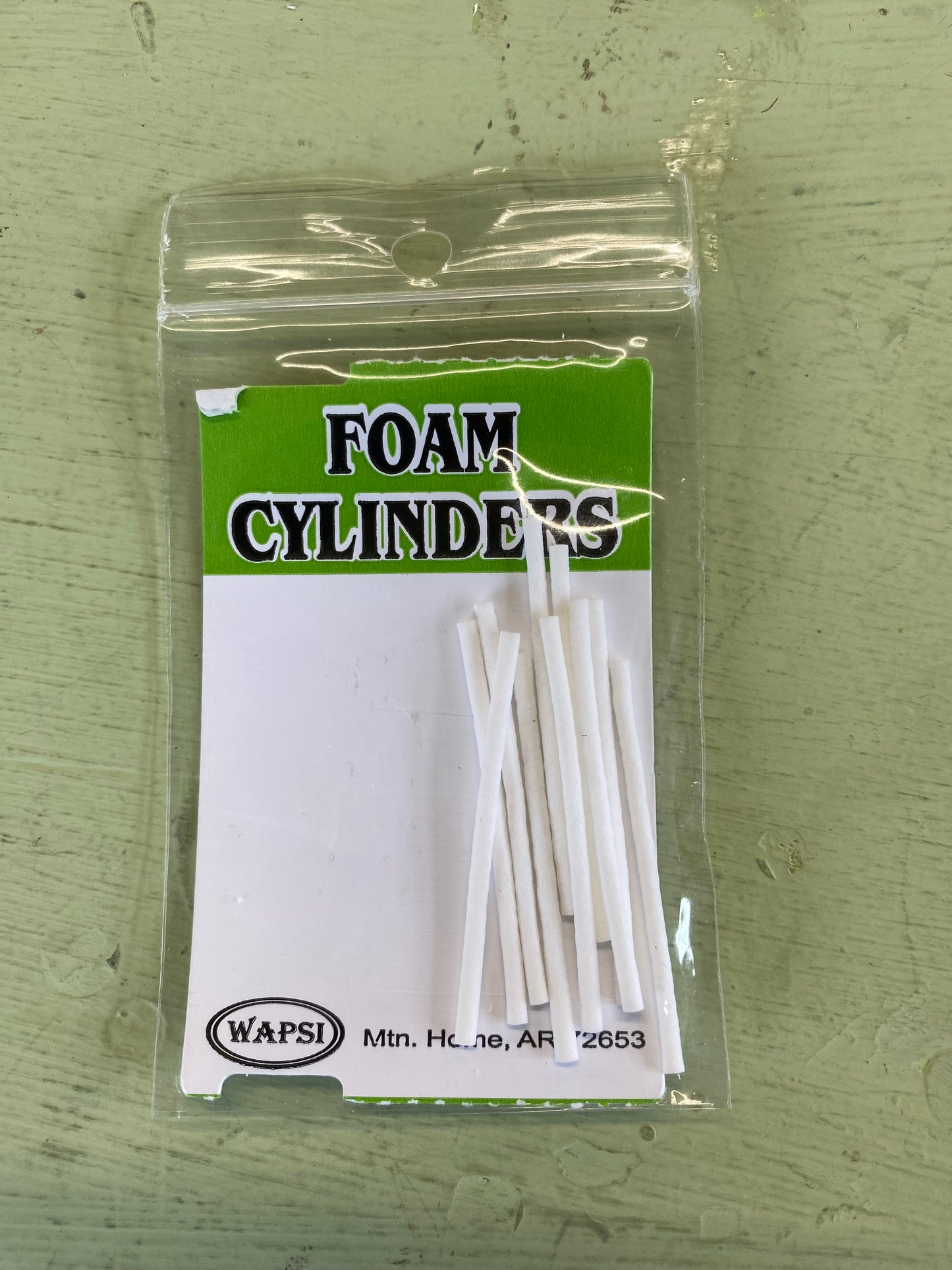 Foam Cylinders 1/16"