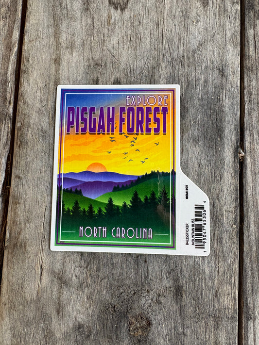 Explore Pisgah Forest sticker