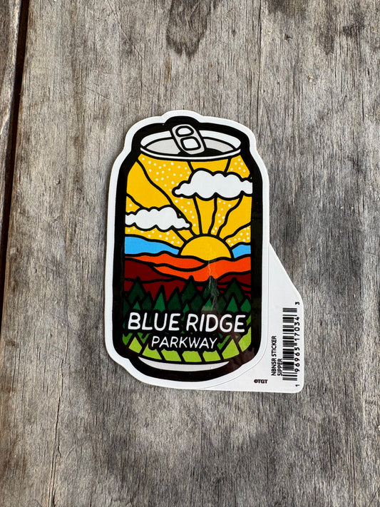 Blue Ridge Parkway Sips sticker