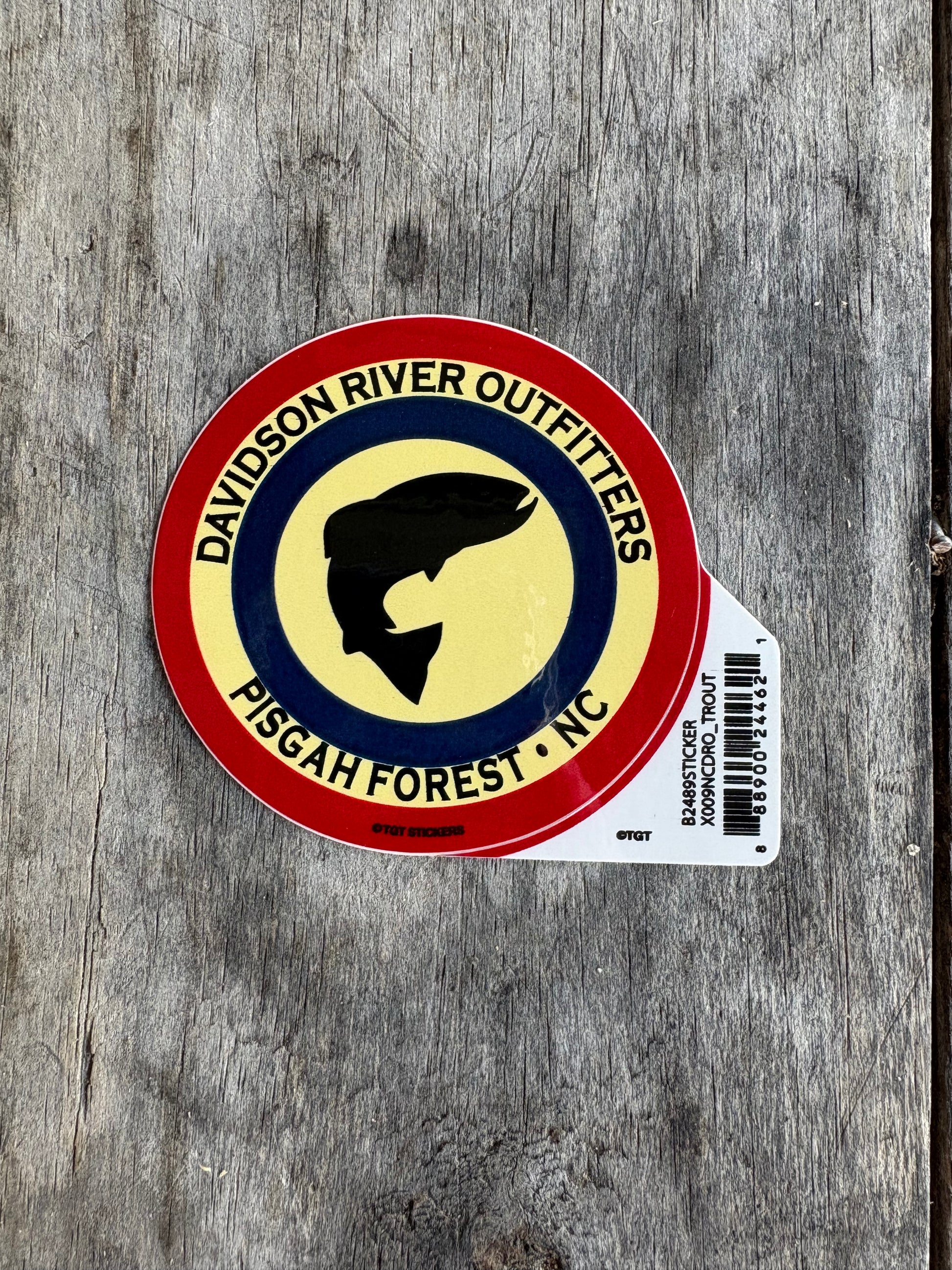 Root River Sticker DRO Trout Pisagh Forest Stickers – Davidson River Outfitters
