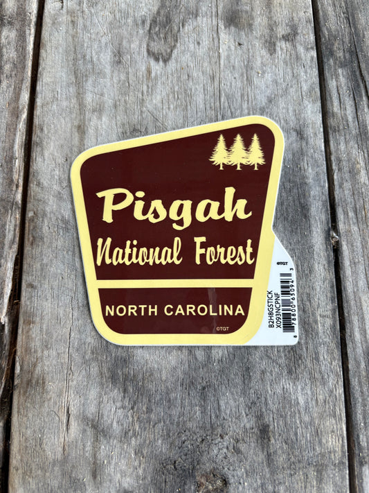Pisgah National Forest NC Sticker