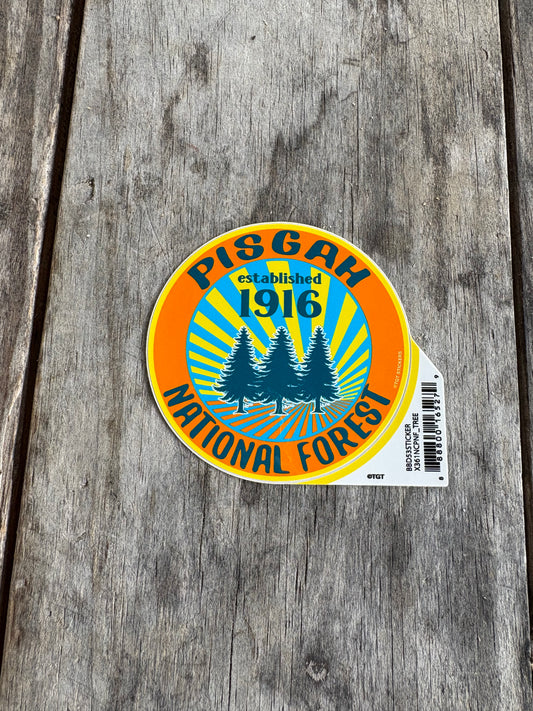 Pisgah National Forest 1916 Sticker