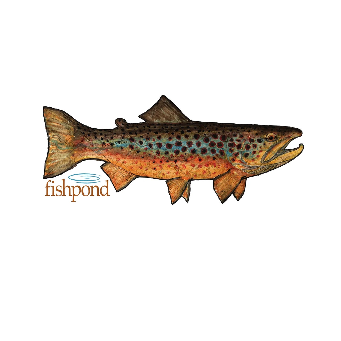 Fishpond Stickers