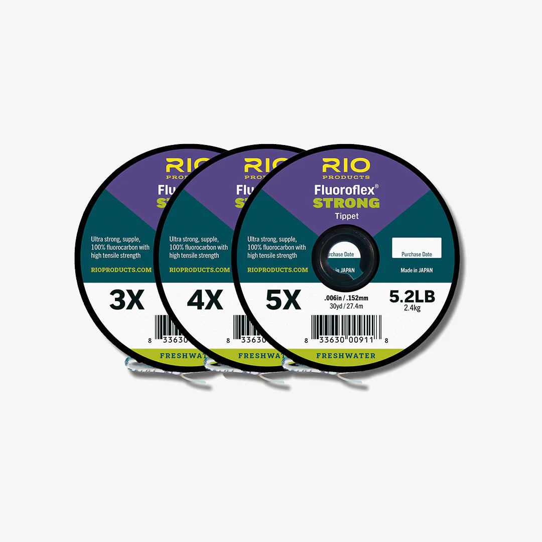 Rio Fluoroflex Strong 3 pack 4x-6x