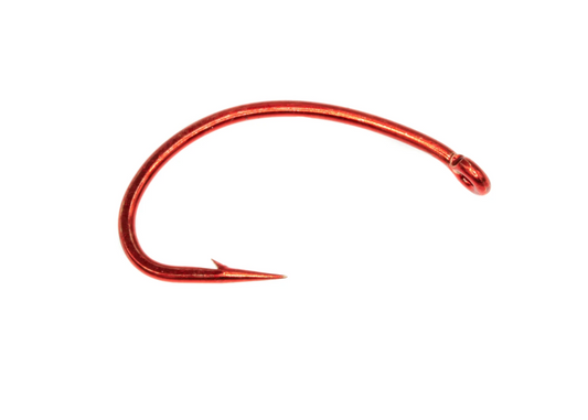 Umpqua U202 curved Hook-Red