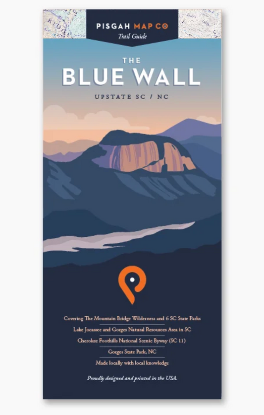 The Blue Wall Map