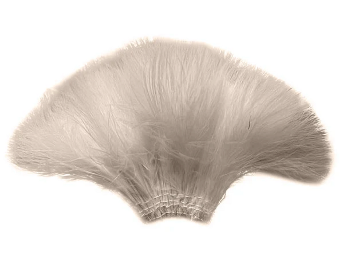 Marabou Blood Quill Strung Medium 2" Strip
