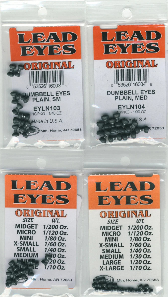 Lead Dumbbell Eyes