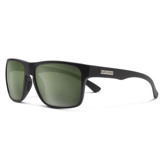 Suncloud Rambler Matte Black/Polar Gray Green