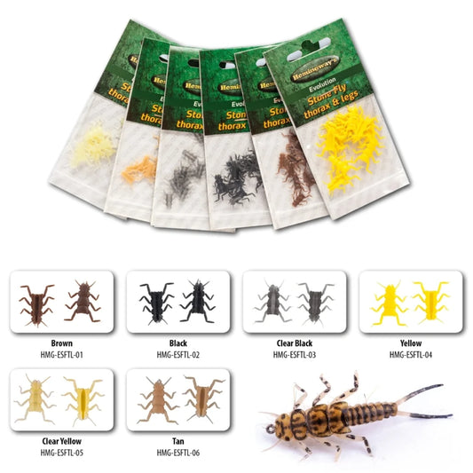 Hemingway's Evolution Stonefly Thorax & Legs